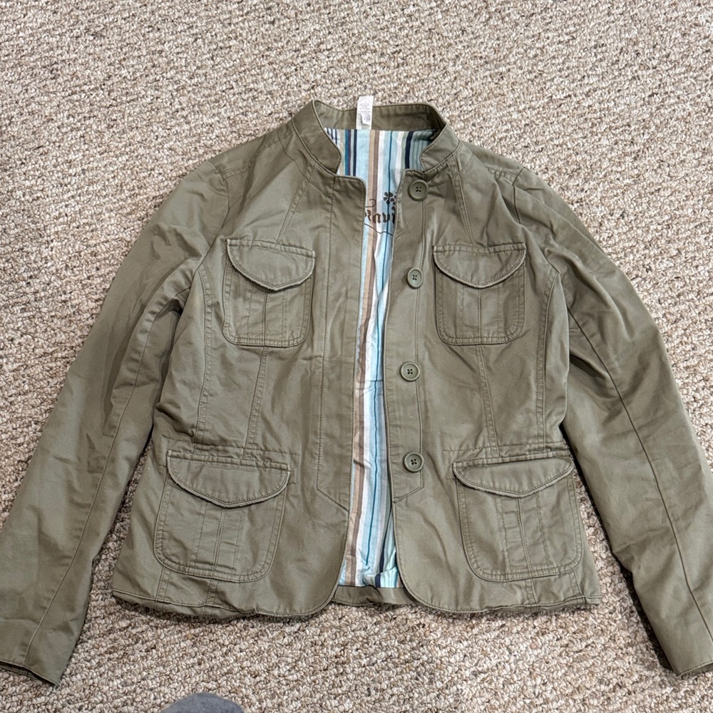 Old Navy Olive Utility Jacket